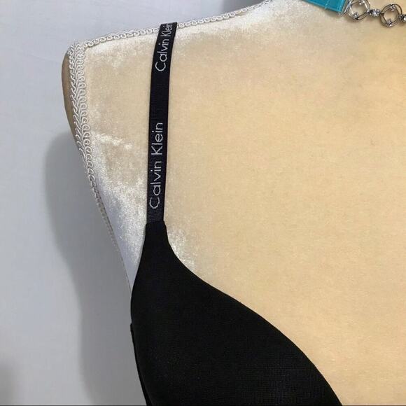 Calvin Klein NWOT Black Demi Bra Women 36C *Pls See Description* - Picture 3 of 12